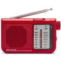 Aiwa RS-55RD Radio Portátil de Bolsillo Dual AM/FM Roja